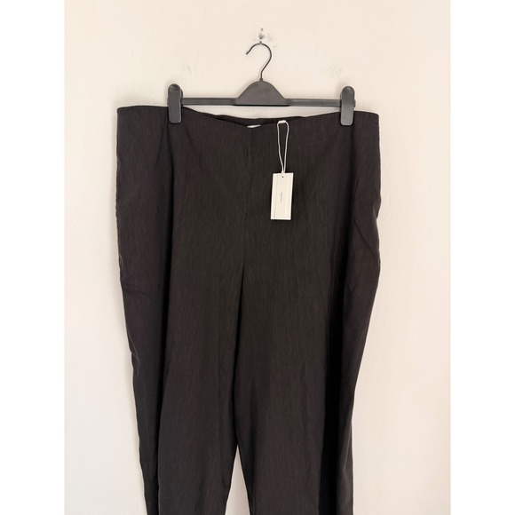 VINCE Cropped Wide Leg Linen Blend Minimalist Pants Plus Size 20W NWT - Picture 2 of 10